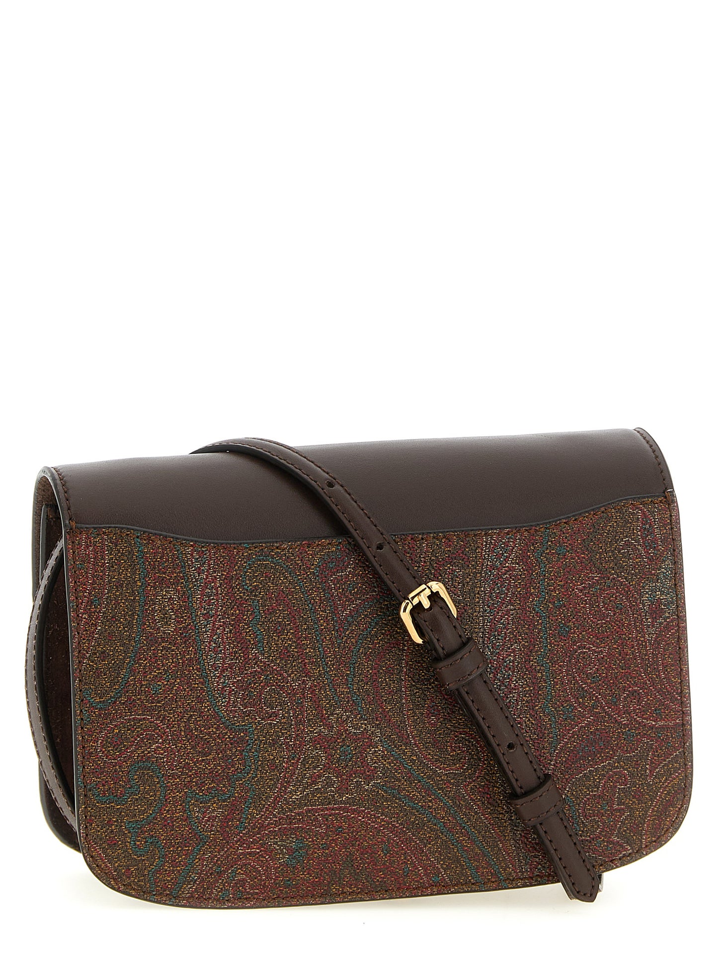 Etro Essential S Crossbody Bag — Arnica Paisley (W 20×H 14×D 6 cm)