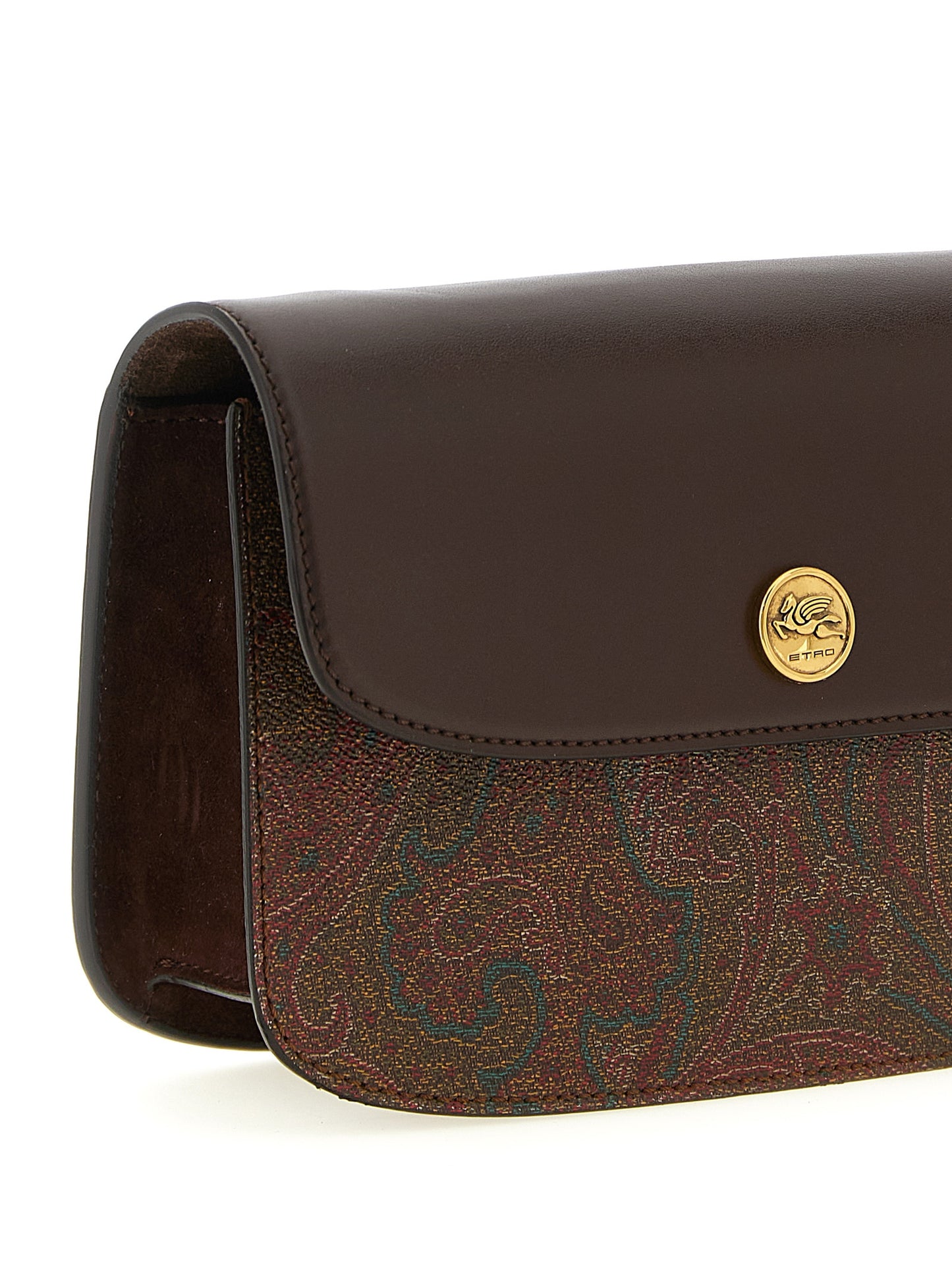 Etro Essential S Crossbody Bag — Arnica Paisley (W 20×H 14×D 6 cm)