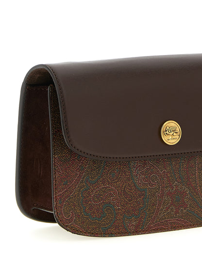 Etro Essential S Crossbody Bag — Arnica Paisley (W 20×H 14×D 6 cm)