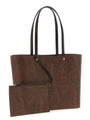 Etro Medium Essential Shopper Bag — Multicolor Paisley