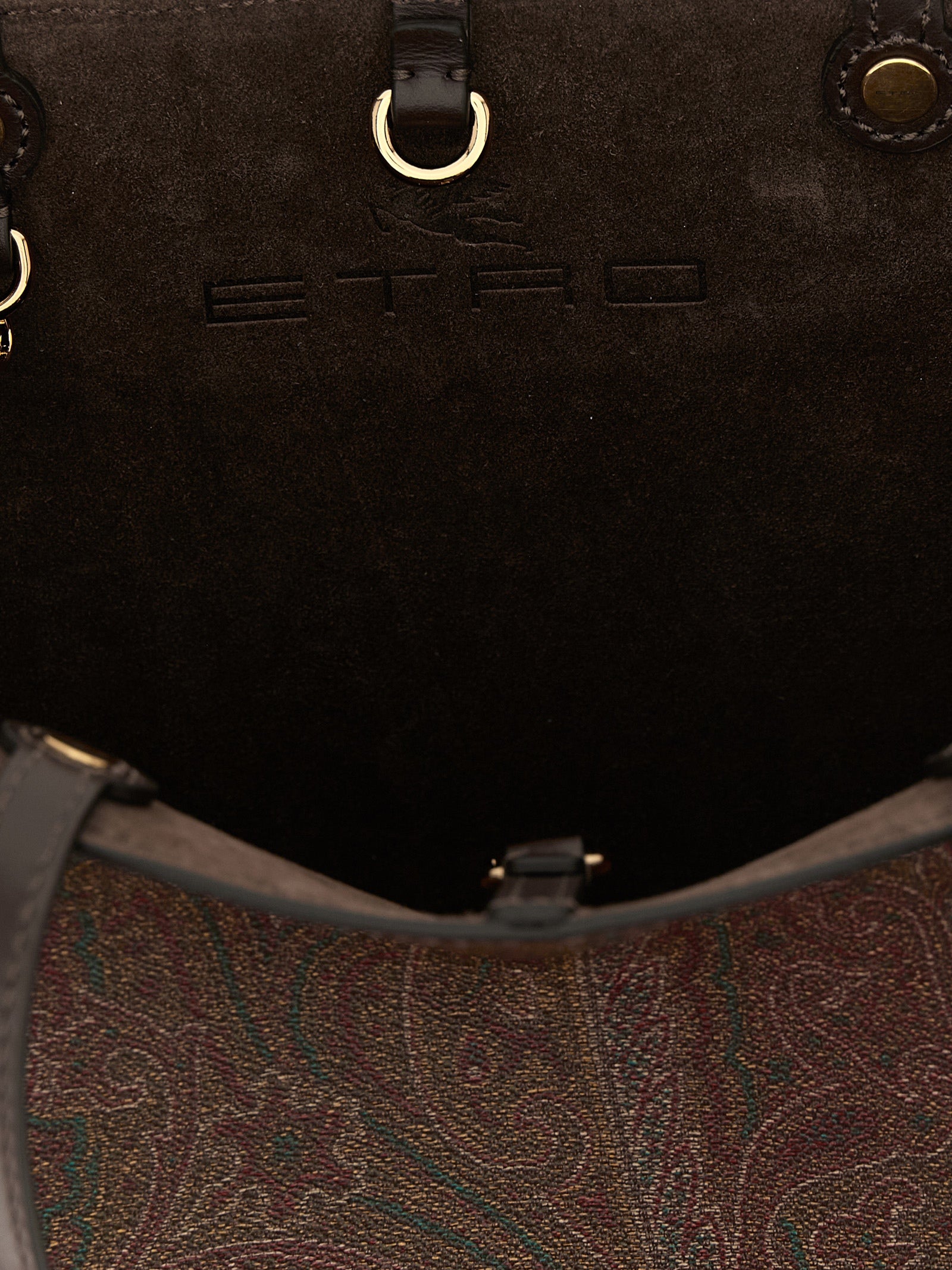 Etro Medium Essential Shopper Bag — Multicolor Paisley