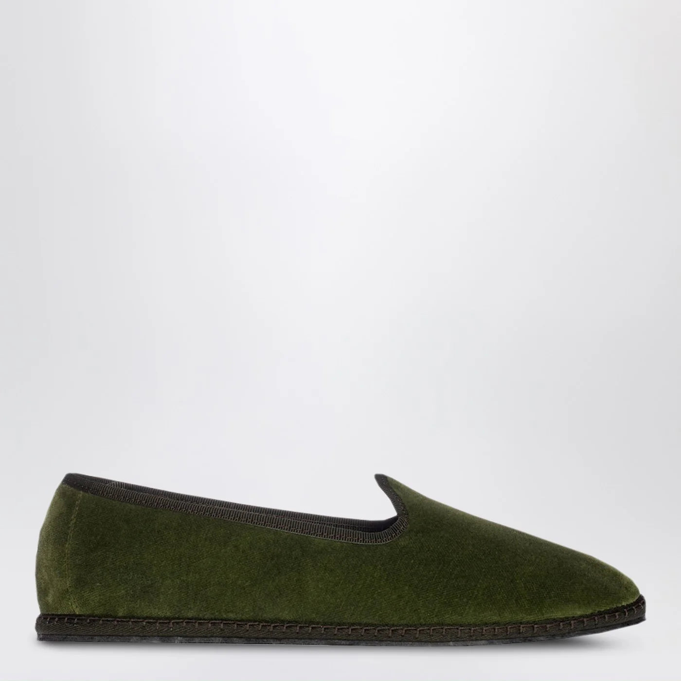ViBi VENEZiA Friulane in bottle green velvet