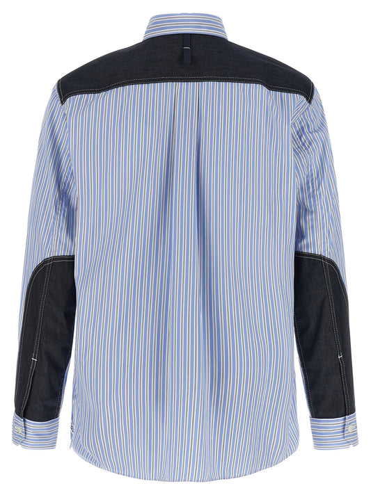 Junya Watanabe Denim Insert Shirt — Men's Shirt