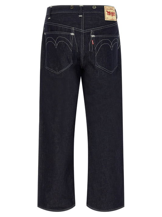 Junya Watanabe X Levis® Jeans — Wide Straight Blue Jeans
