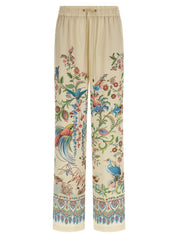 Etro Flora & Fauna Printed Trousers - New Arrival