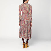 Robe longue Etro à imprimé cachemire en viscose