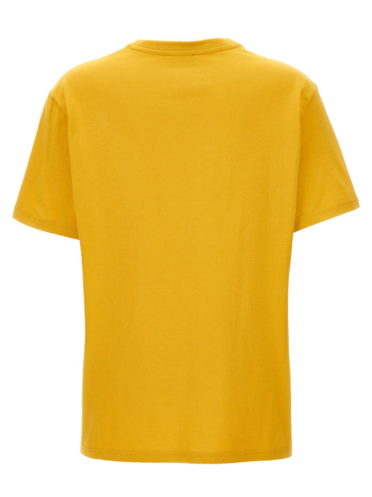Etro Logo T-shirt for Women — Yellow Cotton Tee