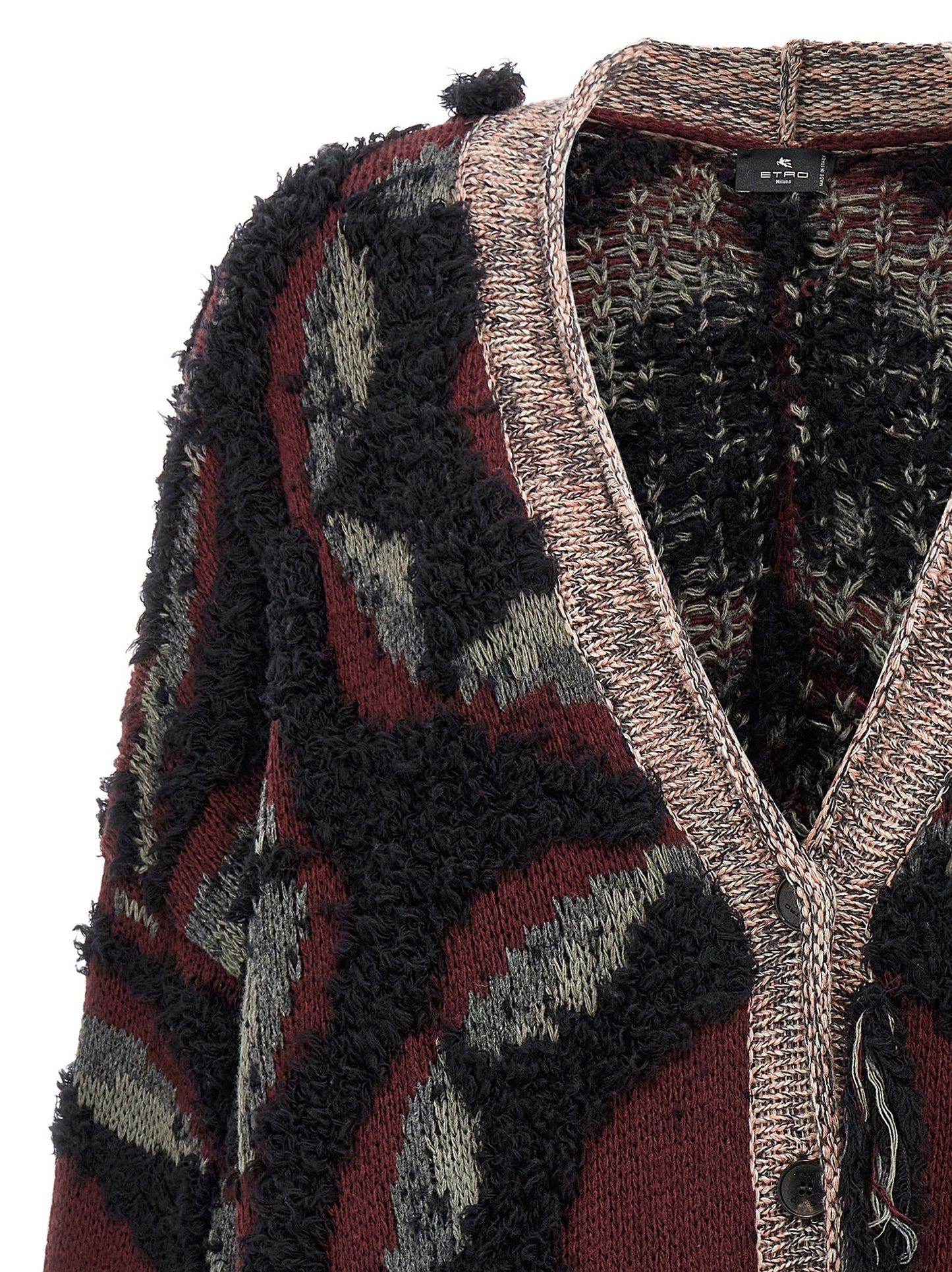 Etro Fringed Oversized Cardigan — Knitwear for Women
