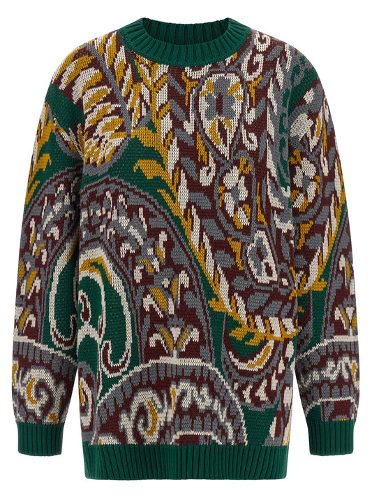 Etro Wool Sweater — Oversized Knitwear for Women