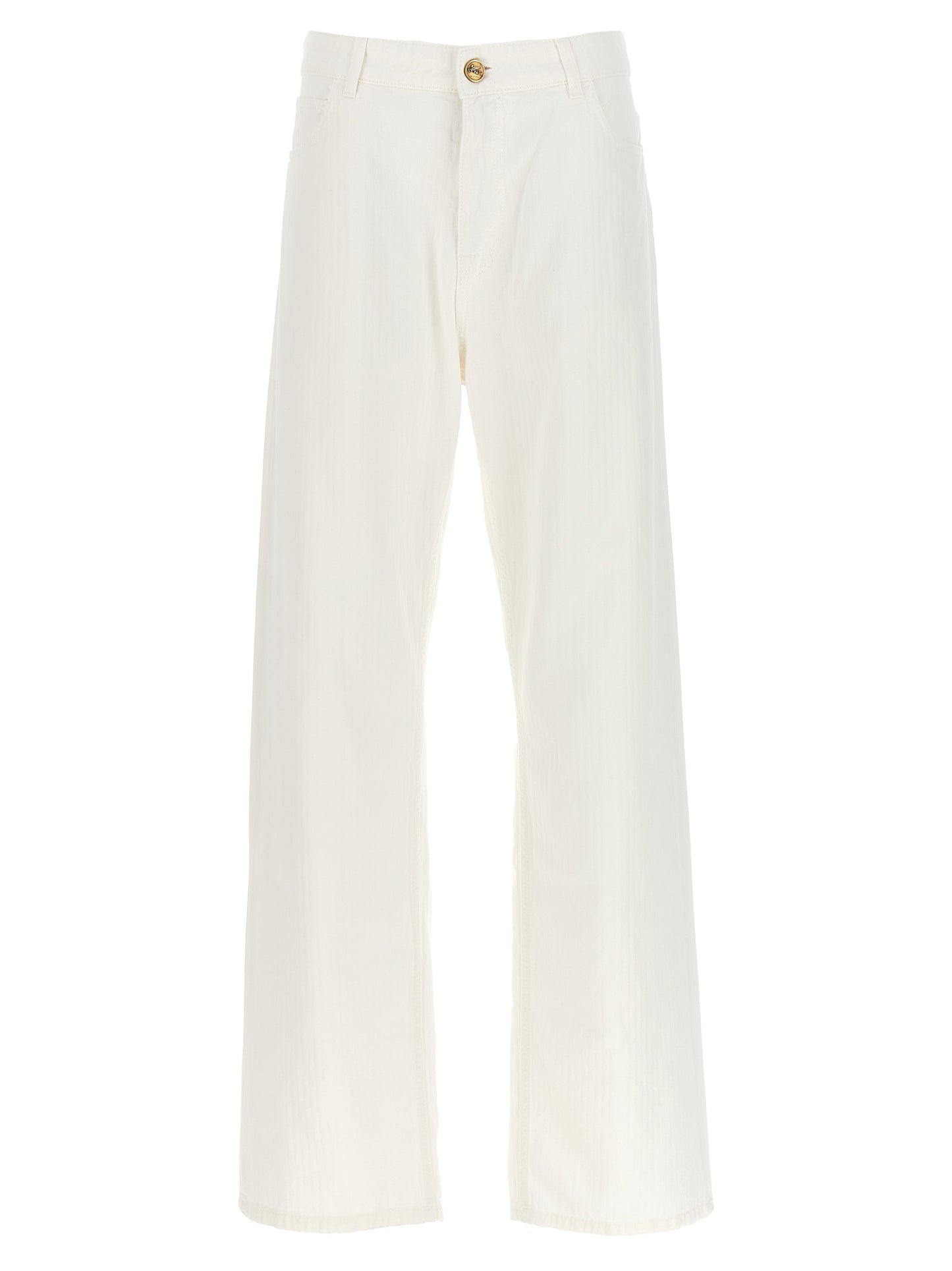 Etro Baggy Chevron Jeans