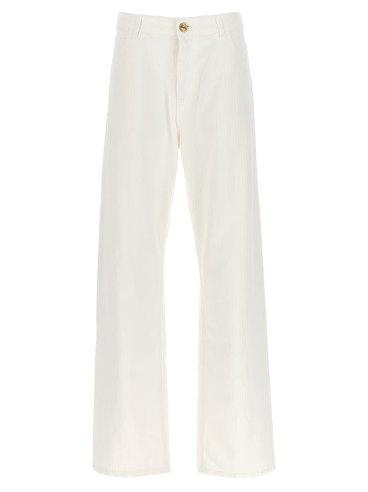 Etro Baggy Chevron Jeans