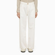 Etro White denim baggy jeans