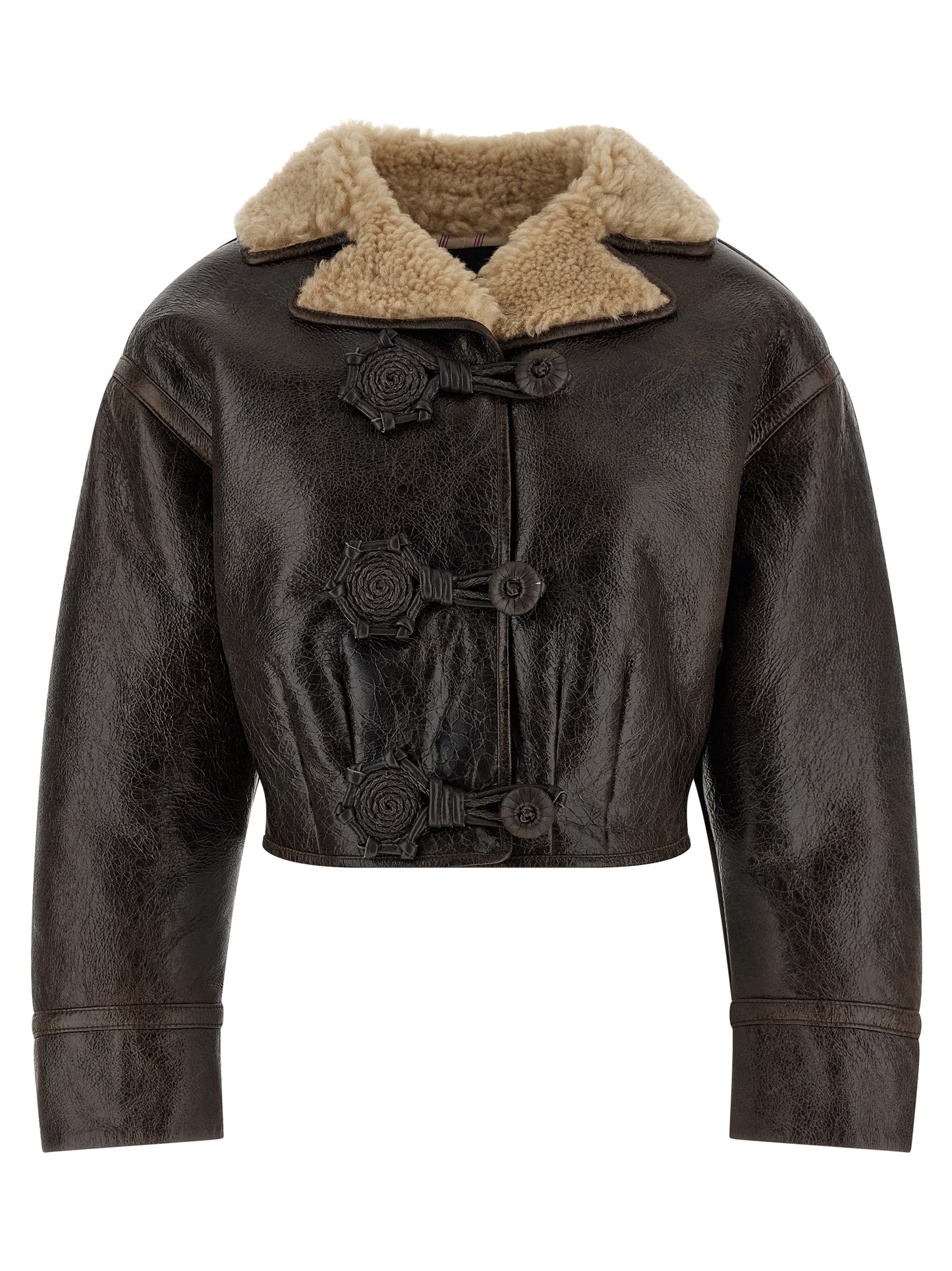 Etro Sheepskin Wool Insert Jacket — Women’s Coats