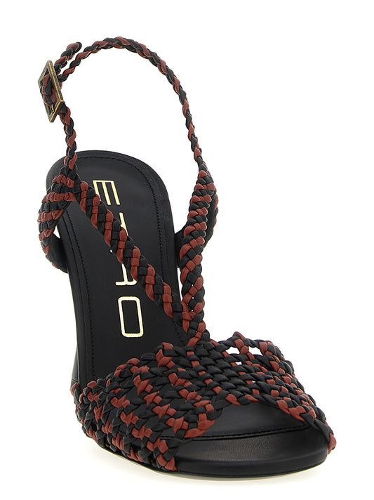 Etro Two-tone Sandals — Women’s 9.5 cm Heel