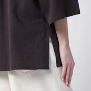 DARKPARK Dora brown twill shirt