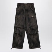 Darkpark Vivi black washed cargo jeans