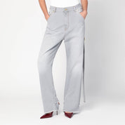 Jean Lisa gris délavé large DARKPARK