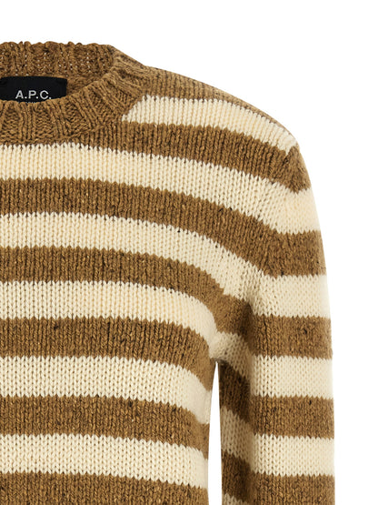 A.p.c. Striped Sweater Knitwear — New Arrival