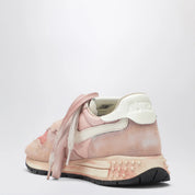 AUTRY Reelwind Super Vintage sneakers in pink nylon and suede