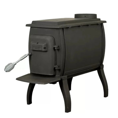 US Stove US1261E 900 sq. ft. Cast Iron Log Wood Stove - SKU_1769012038376_236