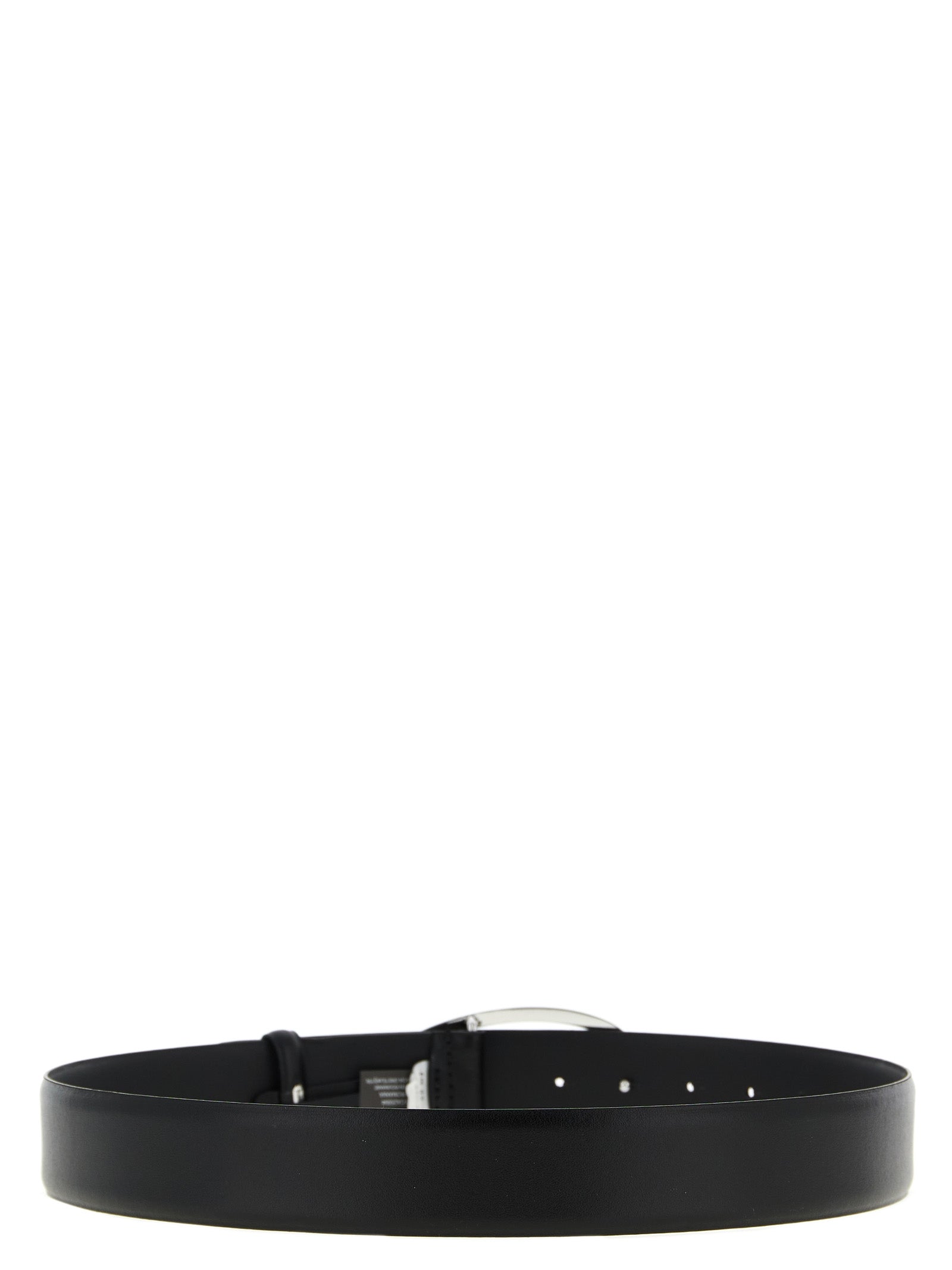 Diesel B-1dr Belt — Black Leather Belt for Men