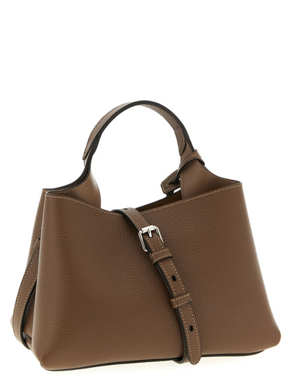 Tod's Apa Micro Handbag — Brown Leather Shoulder Bag