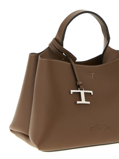 Tod's Apa Micro Handbag — Brown Leather Shoulder Bag