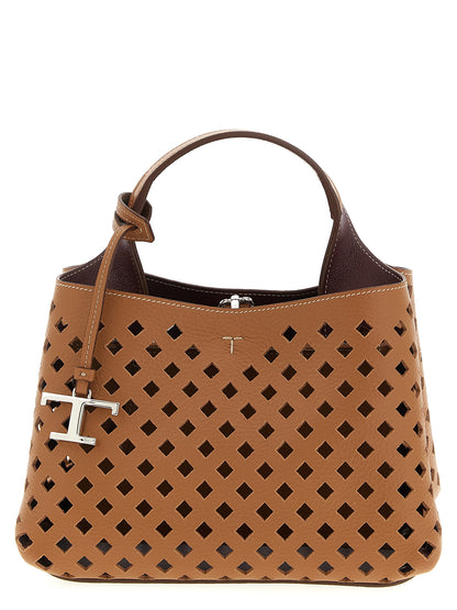 Tod's Apa Micro Handbag — Brown Leather Shoulder Bag