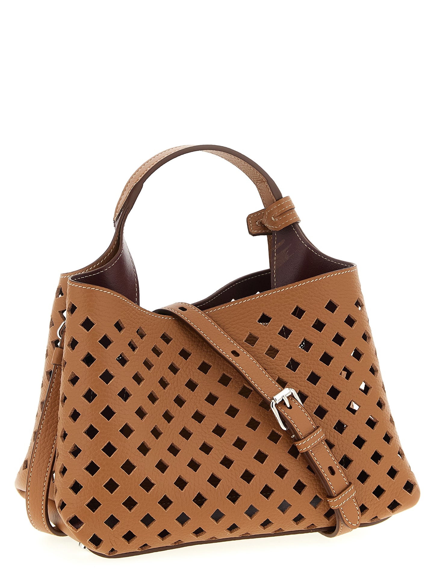 Tod's Apa Micro Handbag — Brown Leather Shoulder Bag