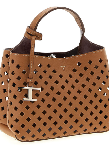 Tod's Apa Micro Handbag — Brown Leather Shoulder Bag