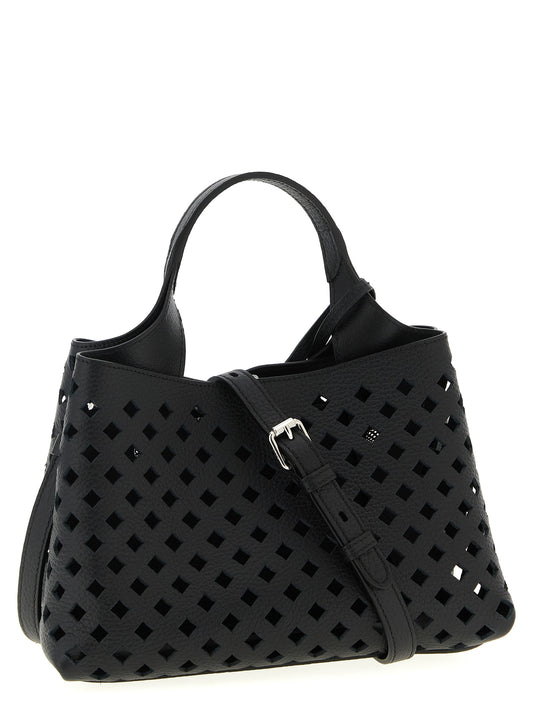 Tod's Apa Micro Handbag — Black Leather Shoulder Bag