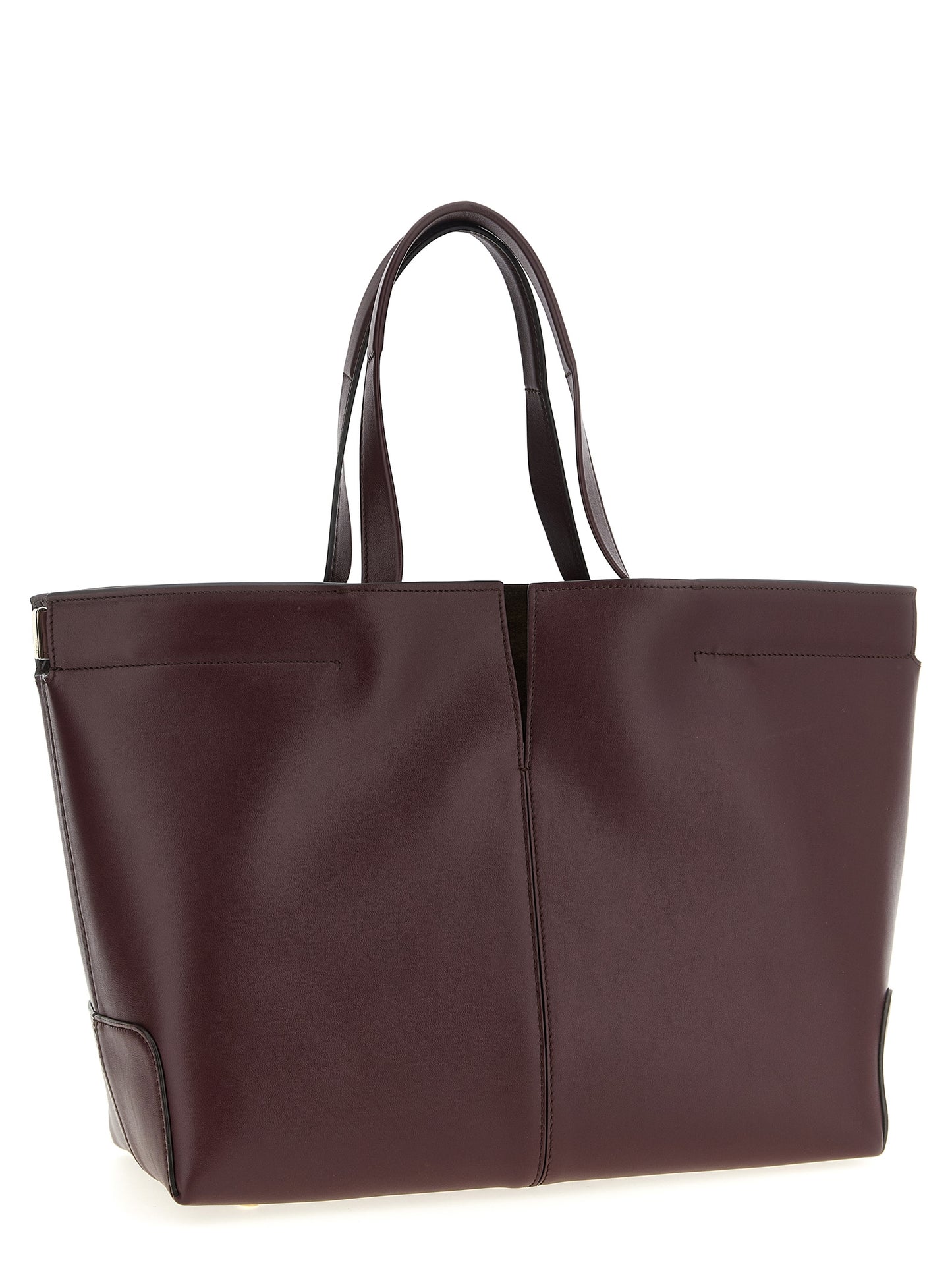 Tod's Tods Di Medium-Small Shopper Bag — Bordeaux