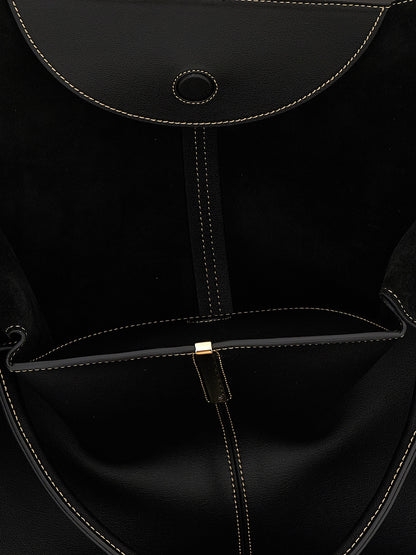 Tod's Medium Ebr Shopping Bag — Black Shopper (W48xH29cm)