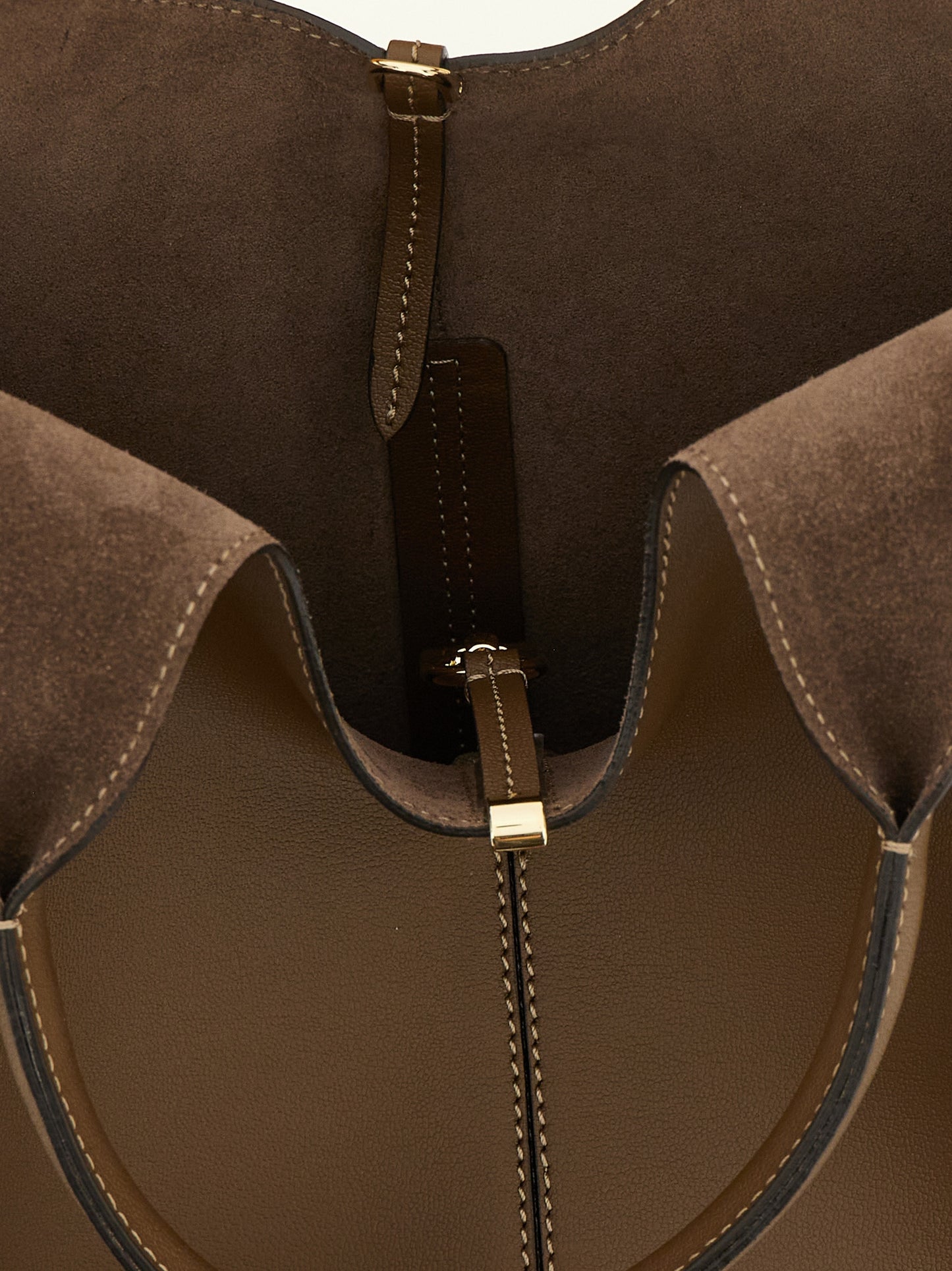 Tod's Ebr Small Handbag — Brown Leather Shoulder Bag