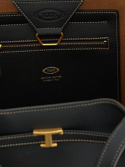 Tod's Small Tim Shopping Bag — Black Shopper, €995