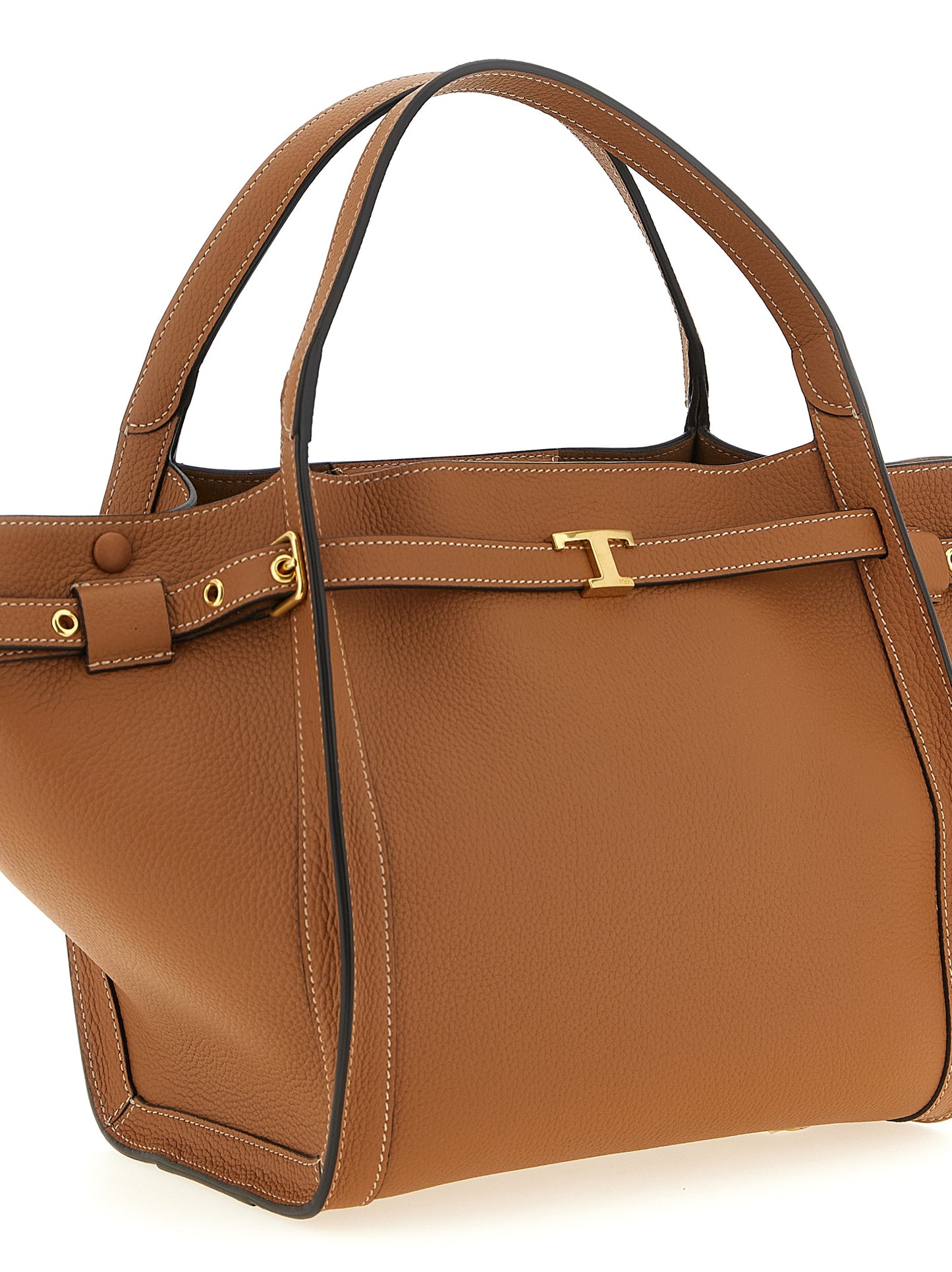 Tod's Small Tim Shopping Bag — Women’s Brown Shopper
