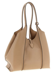 Tod's T Timeless Shopping Bag - Shoulder Beige
