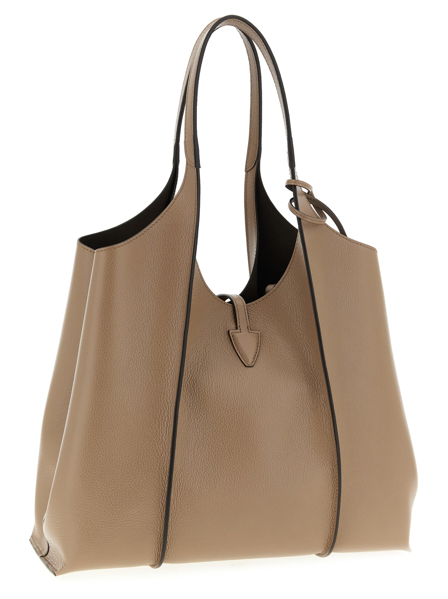 Tod's T Timeless Shopping Bag - Shoulder (Beige)