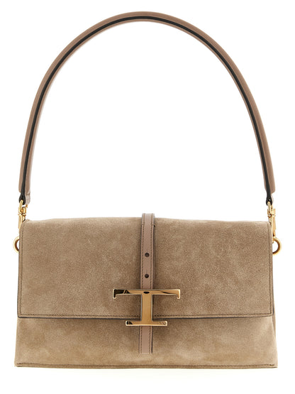 Tod's Tse Tracollina Mini Shoulder Bag — Beige, €795