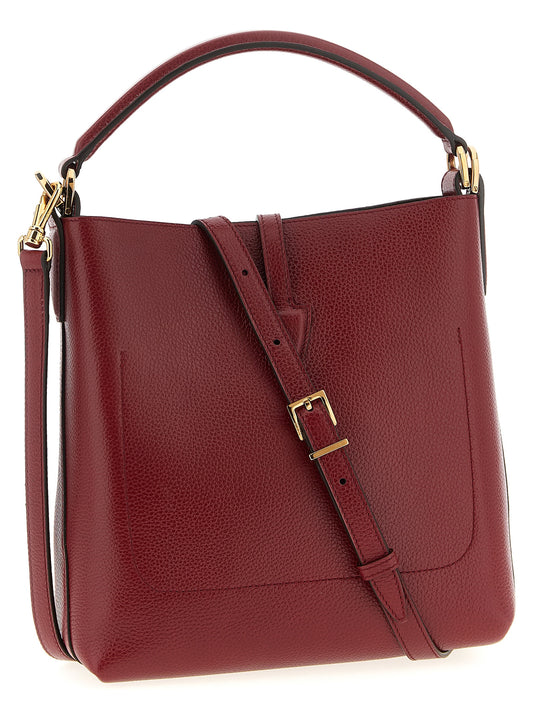 Tod's T Timeless Mini Bucket Bag — Handbag Bordeaux