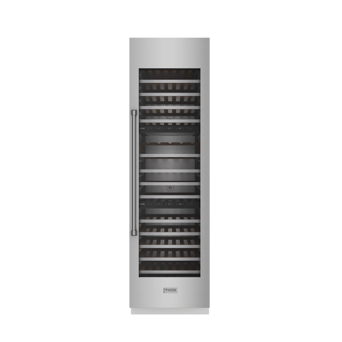 Thor Kitchen 24-inch Built-in Column Wine Cooler, Stainless Steel Panel Ready - XRF24CWC-SS
