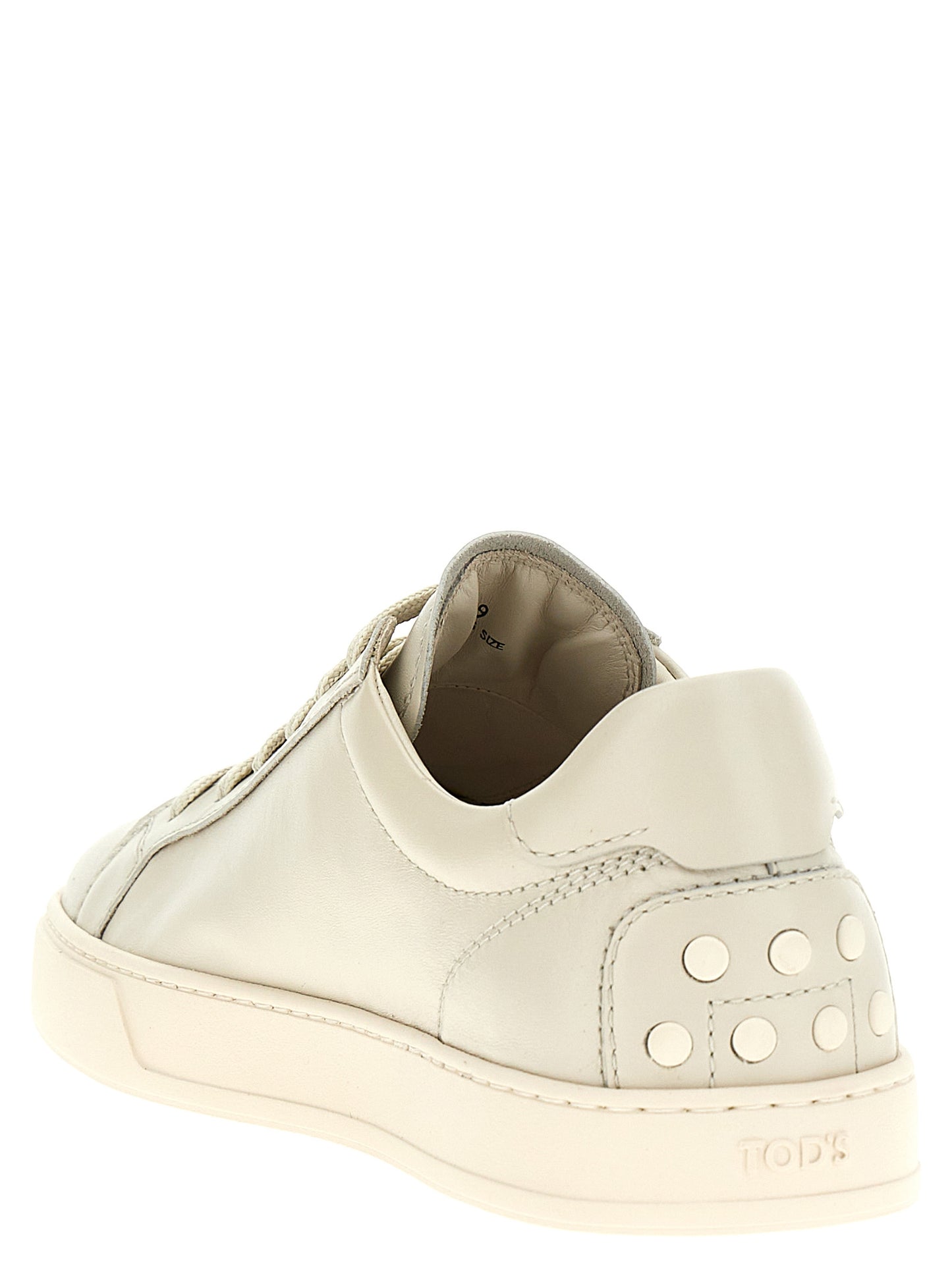Tod's Allacciata Cassetta Sneakers for Men — White Luxury