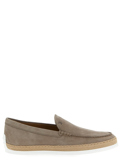 Tod's Pantofola Loafers – Beige Moccasins for Men