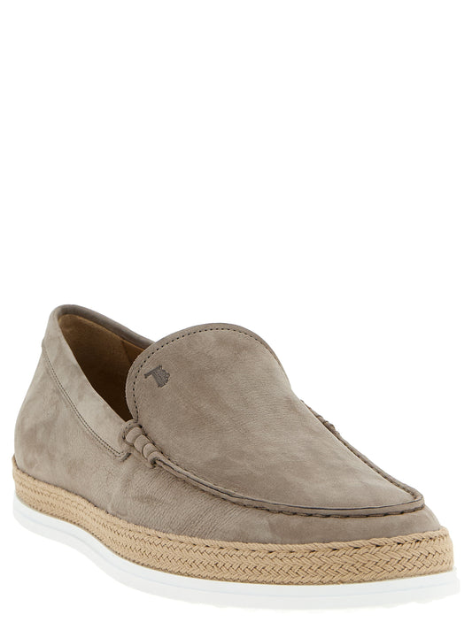 Tod's Pantofola Loafers – Beige Moccasins for Men