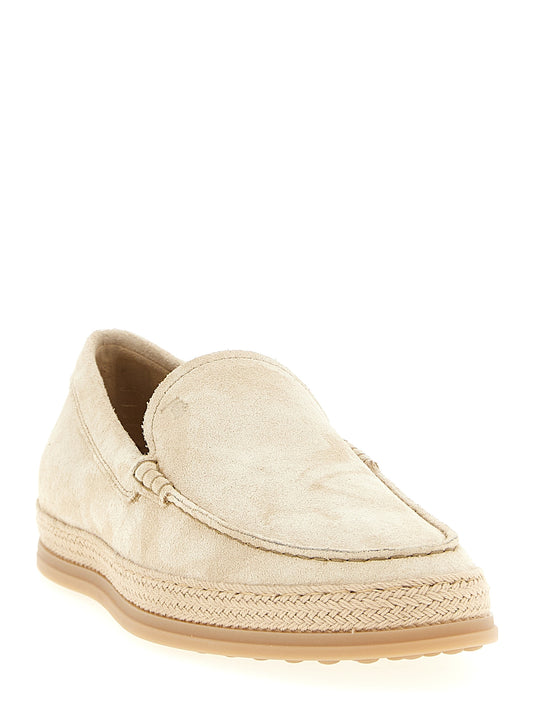 Tod's Pantofola Suede Loafers for Men — Moccasins