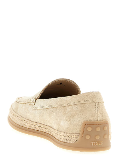 Tod's Pantofola Suede Loafers for Men — Moccasins