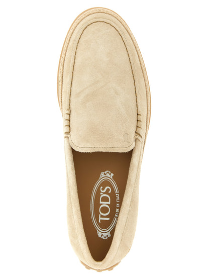 Tod's Pantofola Suede Loafers for Men — Moccasins