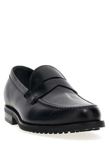 Tod's Formale Loafers — Men's Black Moccasins