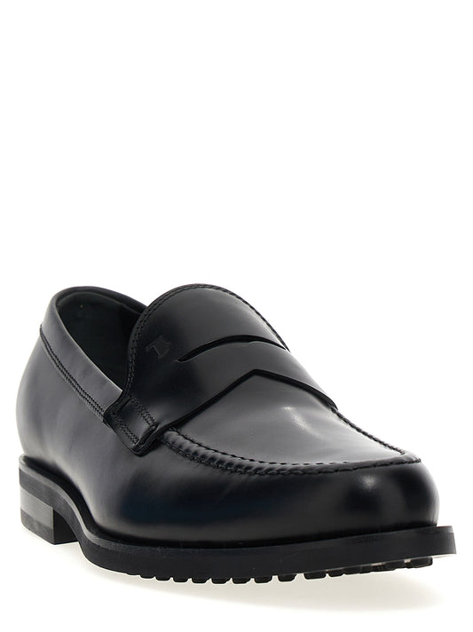Tod's Formale Loafers — Men's Black Moccasins