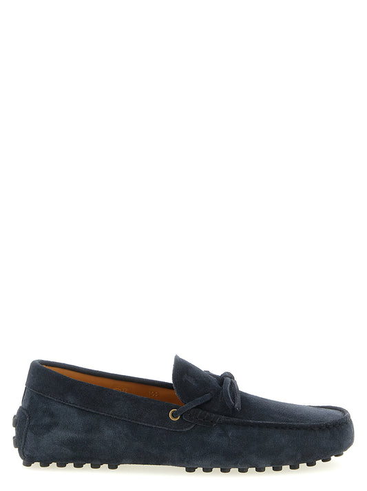 Tod's Gommino Loafers Moccasins for Men — Blue Suede